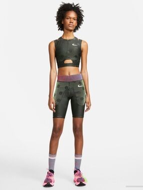 Nike x Off-White Collab (Limited Release) Women's Tight Shorts 2021 SZ SM